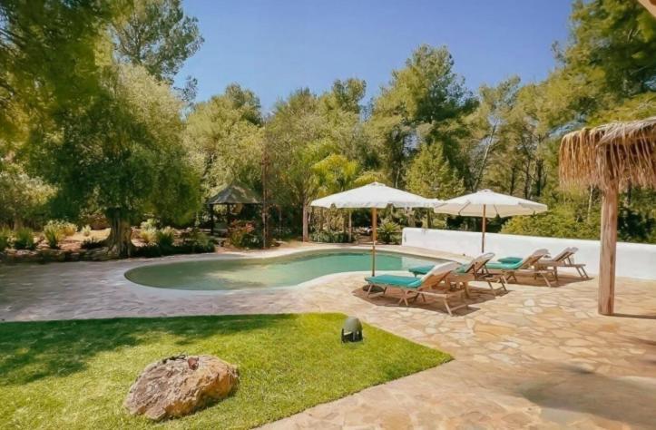La Finca Agroturismo Can Bet Santa Eulária des Riu Exterior foto
